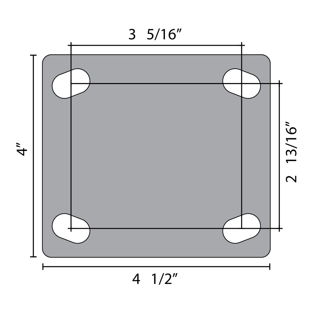 4" Locking Caster Wheel